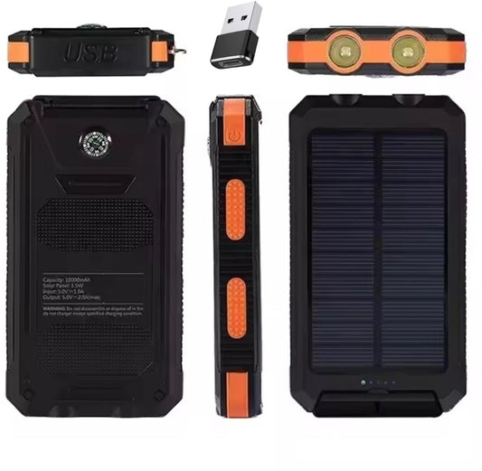 Solar Powerbank Zonne energie 20.000 mAh