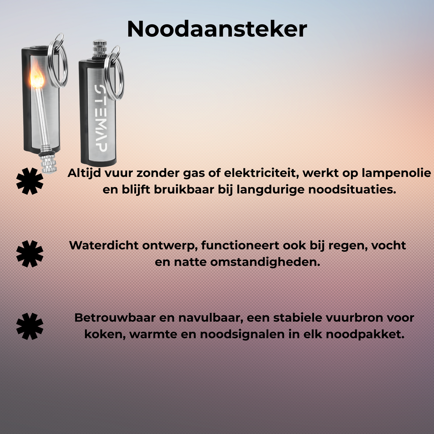 Klein Noodpakket